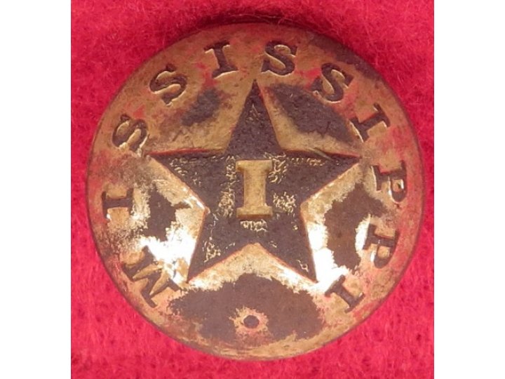 Mississippi Infantry Cuff Button